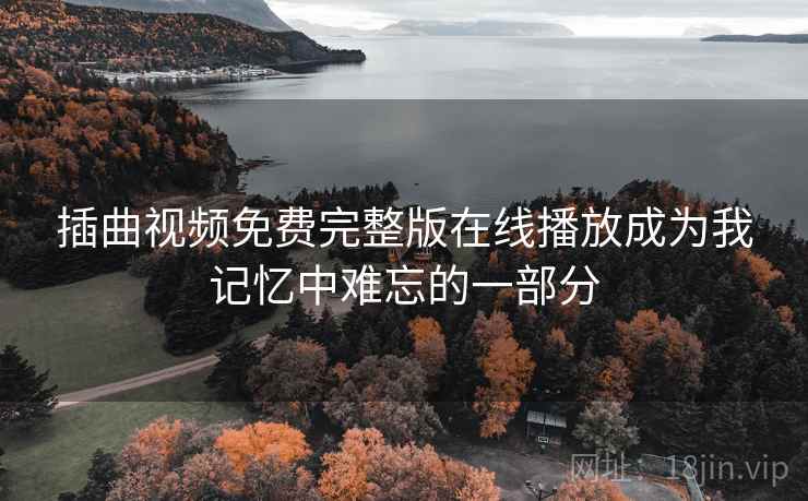 插曲视频免费完整版在线播放成为我记忆中难忘的一部分